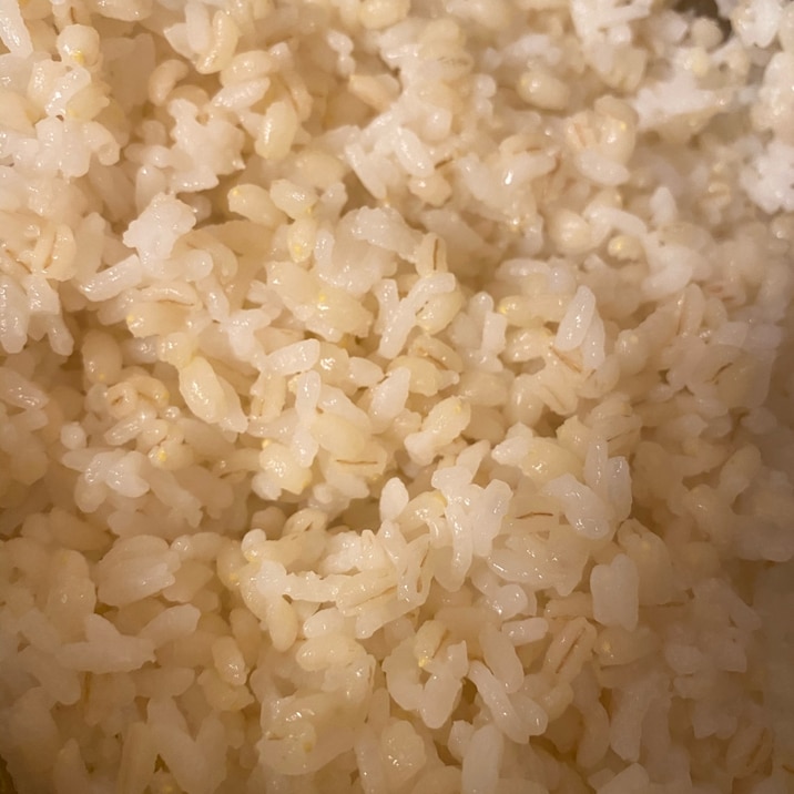 5割炊きもち麦ご飯 レシピ 作り方 By めめこじ 楽天レシピ